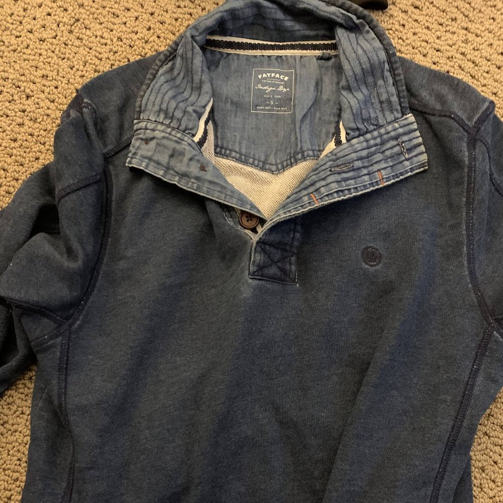 Blue Fat Face Pullover
